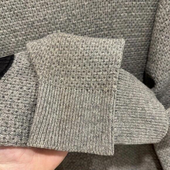 Vintage 50s Cardigan Kodel Polyester Quality Line By Arena Kurt Cobain Grey - Picture 10 of 15